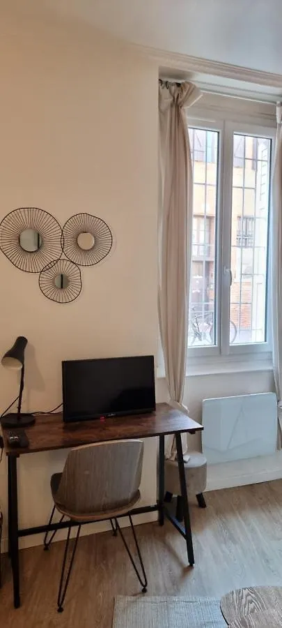 Apartmán Studio En Rdc - Quai De Garonne - Capitole - Wifi Toulouse Francie
